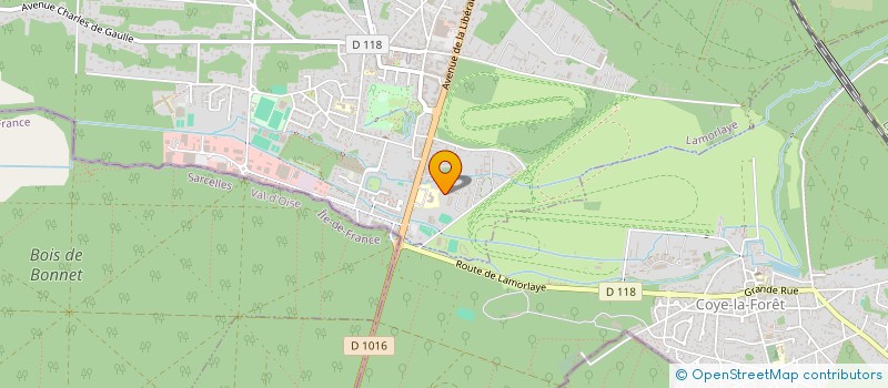 localisation de l'entreprise MONSIEUR BENJAMIN DEBRUYNE  LAMORLAYE