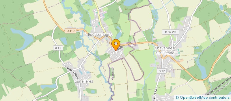 localisation de l'entreprise MONSIEUR BENJAMIN DECOMBE  FOUSSEMAGNE