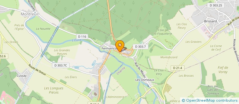 localisation de l'entreprise MONSIEUR BENJAMIN DECOUT à CHERISY