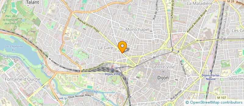 localisation de l'entreprise MONSIEUR BENJAMIN DEFAUT à DIJON