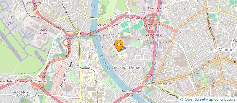 localisation de l'entreprise MONSIEUR BENJAMIN DEGOMME à TOULOUSE