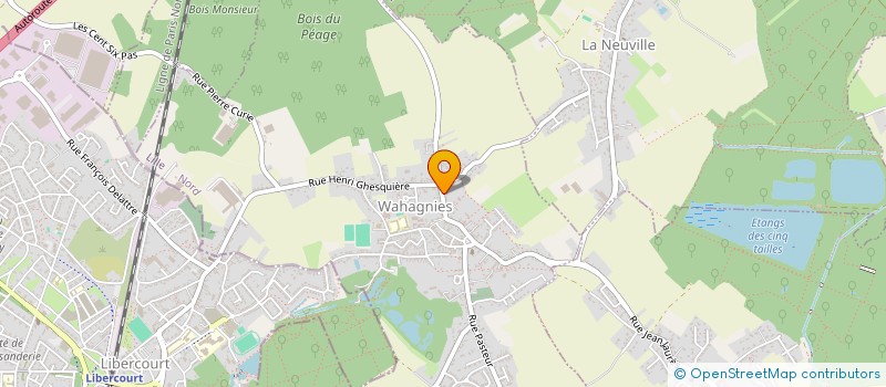 localisation de l'entreprise MONSIEUR BENJAMIN DEGRYSE  WAHAGNIES