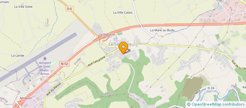 localisation de l'entreprise MONSIEUR BENJAMIN DEHAFFREINGUE  PLERIN