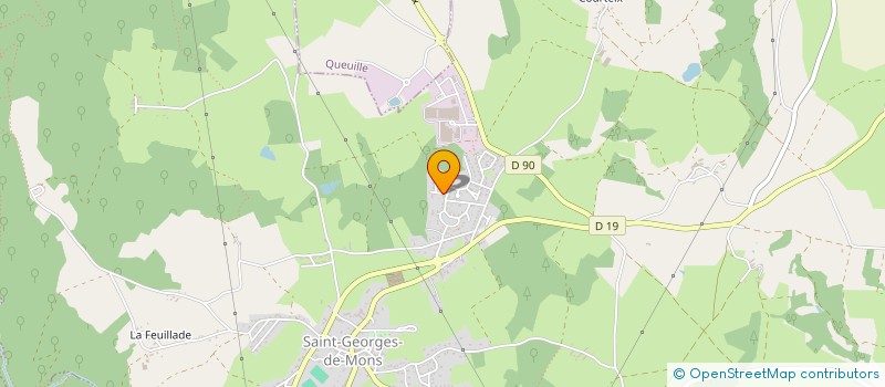 localisation de l'entreprise MONSIEUR BENJAMIN DEJEAN  SAINT-GEORGES-DE-MONS