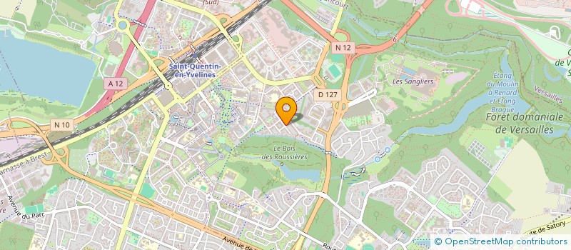 localisation de l'entreprise MONSIEUR BENJAMIN DELABALLE  GUYANCOURT