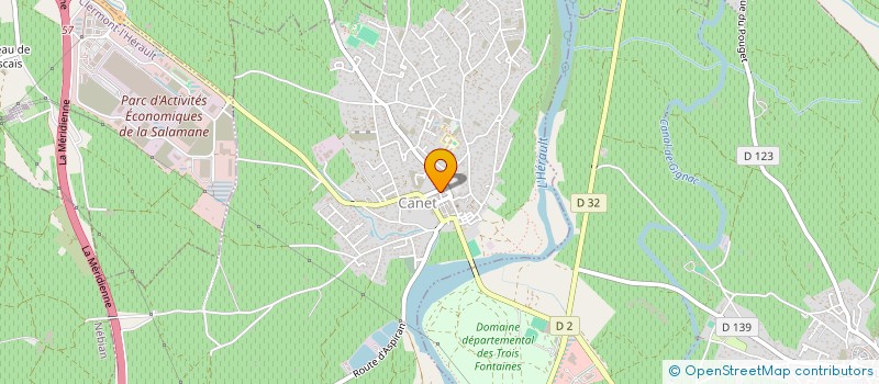 localisation de l'entreprise MONSIEUR BENJAMIN DELAISSE  CANET