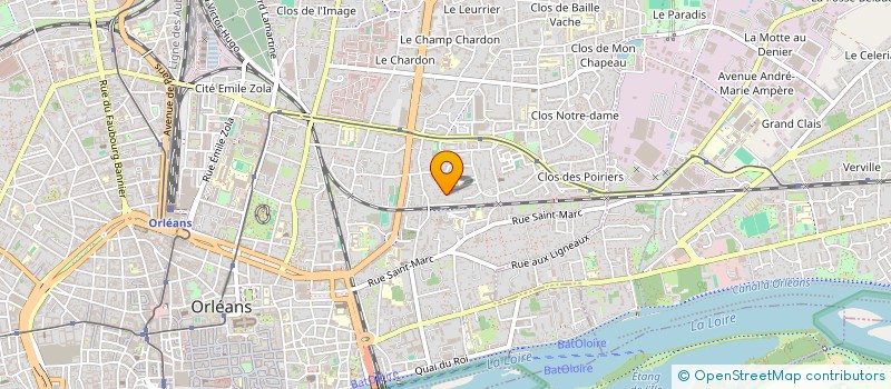 localisation de l'entreprise MONSIEUR BENJAMIN DELALOY à ORLEANS