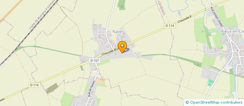 localisation de l'entreprise MONSIEUR BENJAMIN DELATTRE  NAVES