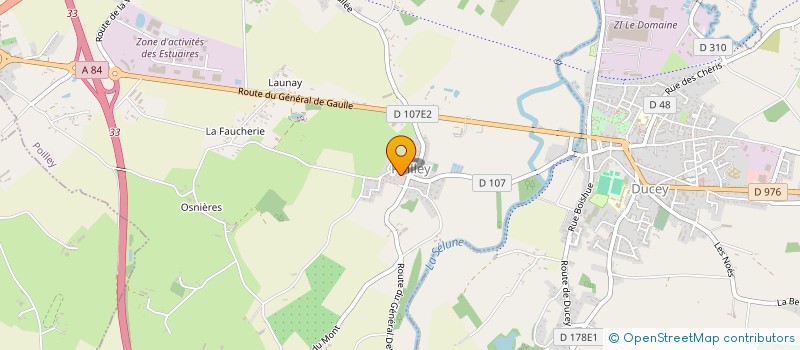 localisation de l'entreprise MONSIEUR BENJAMIN DELAUNAY  POILLEY