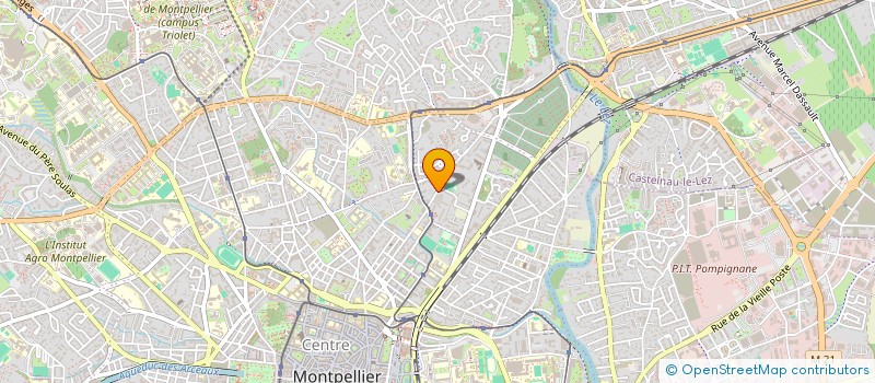 localisation de l'entreprise MONSIEUR BENJAMIN DELTENRE  MONTPELLIER