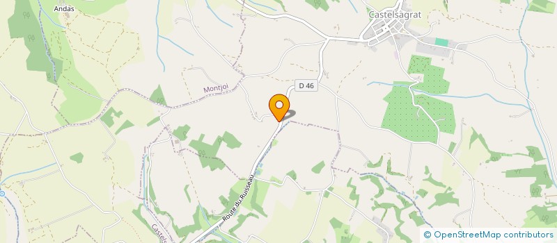 localisation de l'entreprise MONSIEUR BENJAMIN DEMURGET  GOUDOURVILLE