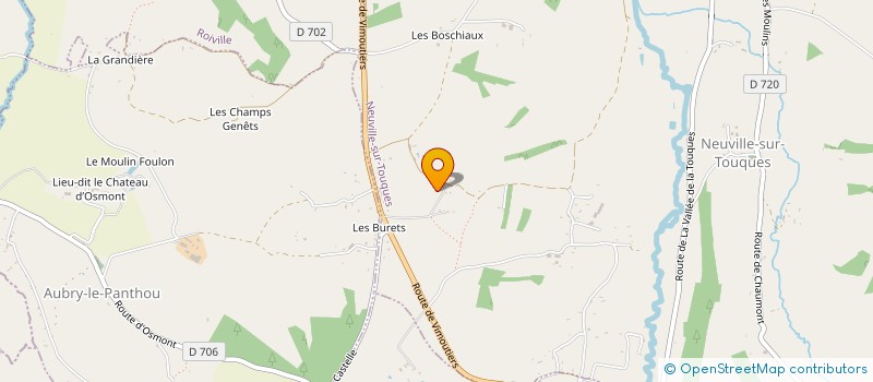 localisation de l'entreprise MONSIEUR BENJAMIN DENJEAN à NEUVILLE-SUR-TOUQUES