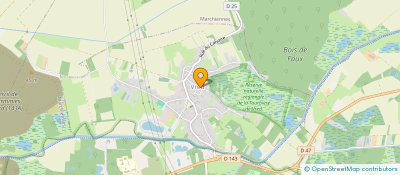 localisation de l'entreprise MONSIEUR BENJAMIN DENNEULIN  VRED