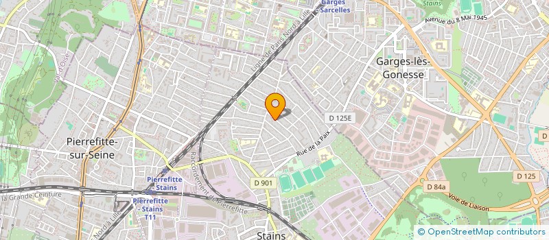 localisation de l'entreprise MONSIEUR BENJAMIN DEROZIN à STAINS