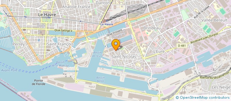 localisation de l'entreprise MONSIEUR BENJAMIN DESERT à LE HAVRE