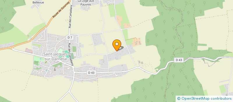 localisation de l'entreprise MONSIEUR BENJAMIN DESOER  SAINT-JACQUES-SUR-DARNETAL