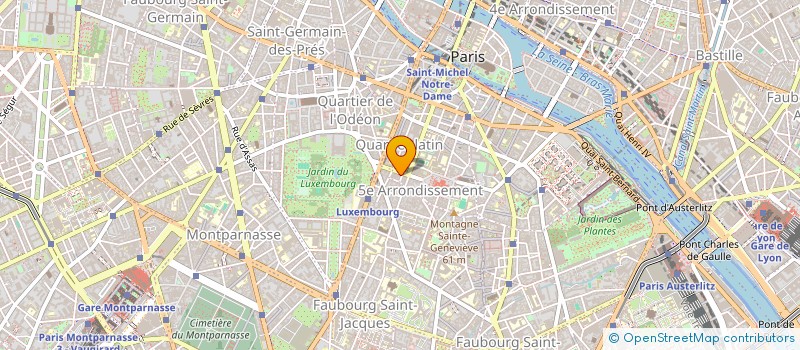 localisation de l'entreprise MONSIEUR BENJAMIN DEWHURST  PARIS