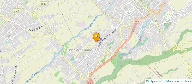 localisation de l'entreprise MONSIEUR BENJAMIN DHINAUT  SAINT-PIERRE