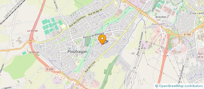 localisation de l'entreprise MONSIEUR BENJAMIN DIAZ  PLOUFRAGAN