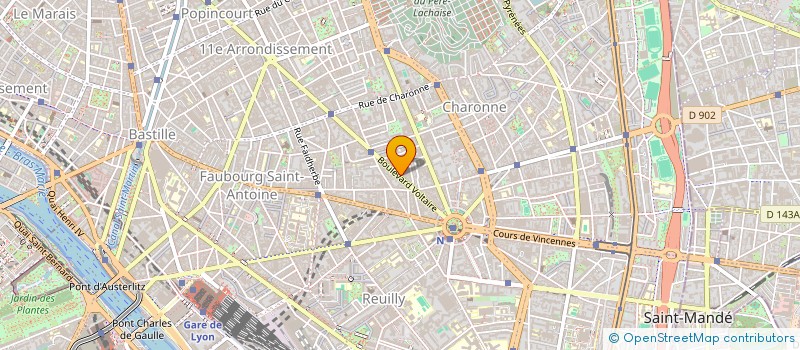 localisation de l'entreprise MONSIEUR BENJAMIN DIDIER-CHERPITEL  PARIS