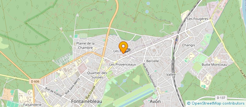 localisation de l'entreprise MONSIEUR BENJAMIN DIDION  FONTAINEBLEAU