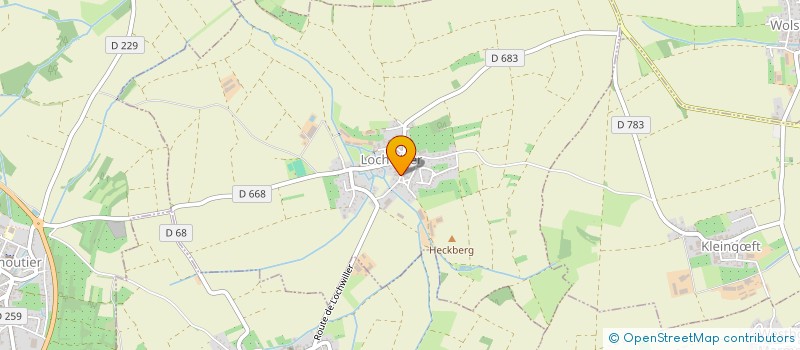 localisation de l'entreprise MONSIEUR BENJAMIN DIEMERT  KLEINGFT