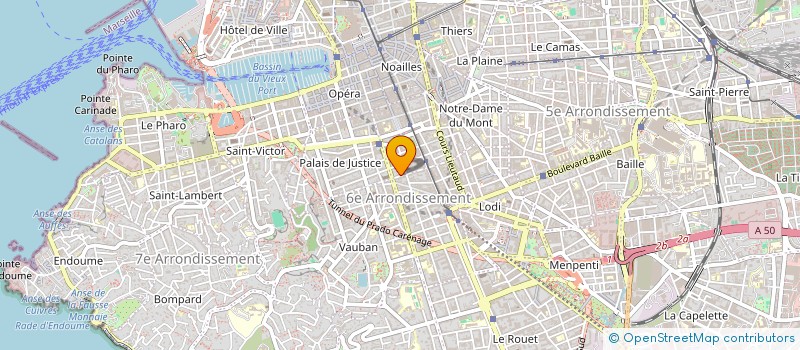 localisation de l'entreprise MONSIEUR BENJAMIN DIGONNET  MARSEILLE
