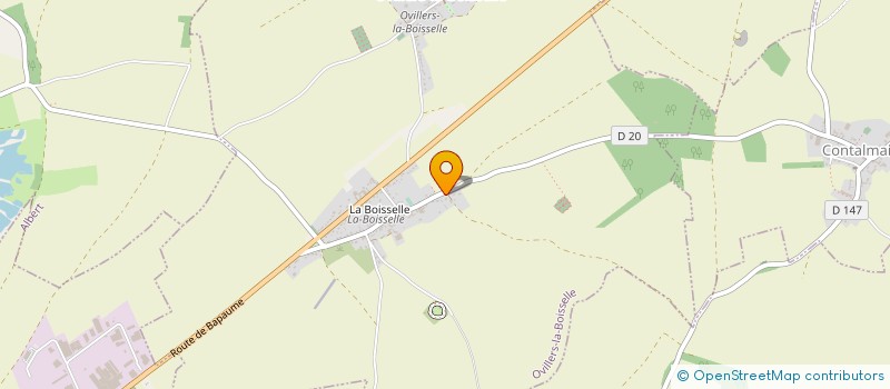 localisation de l'entreprise MONSIEUR BENJAMIN DISTRIBUE à OVILLERS-LA-BOISSELLE