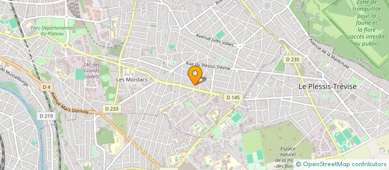 localisation de l'entreprise MONSIEUR BENJAMIN DITTA à CHAMPIGNY-SUR-MARNE