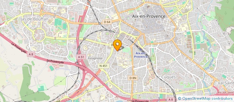 localisation de l'entreprise MONSIEUR BENJAMIN DJEBBARI à AIX-EN-PROVENCE