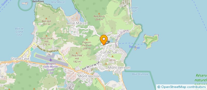 localisation de l'entreprise MONSIEUR BENJAMIN DORDE  SAINT-MARTIN