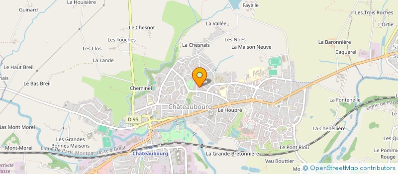 localisation de l'entreprise MONSIEUR BENJAMIN DORSO à CHATEAUBOURG