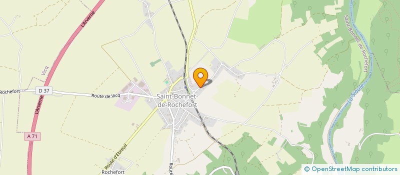localisation de l'entreprise MONSIEUR BENJAMIN DOUCHIN à SAINT-BONNET-DE-ROCHEFORT