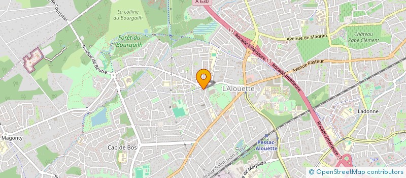 localisation de l'entreprise MONSIEUR BENJAMIN DOURTHE à PESSAC