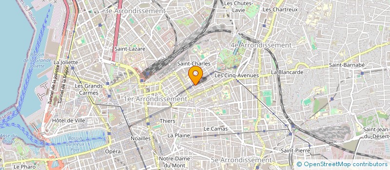 localisation de l'entreprise MONSIEUR BENJAMIN DOUSSET à MARSEILLE