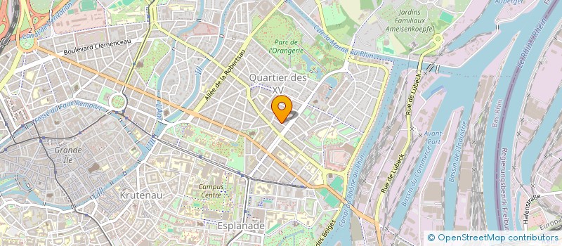 localisation de l'entreprise MONSIEUR BENJAMIN DRAI à STRASBOURG