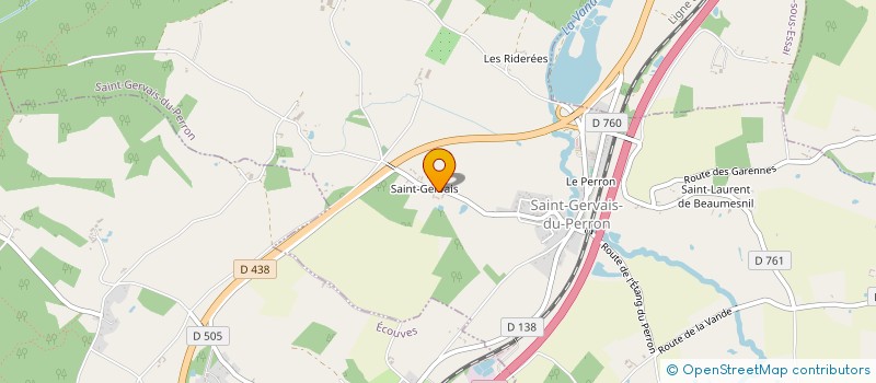 localisation de l'entreprise MONSIEUR BENJAMIN DROUIN à SAINT-GERVAIS-DU-PERRON