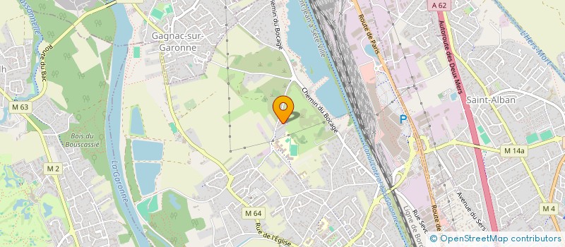 localisation de l'entreprise MONSIEUR BENJAMIN DROZ  FENOUILLET