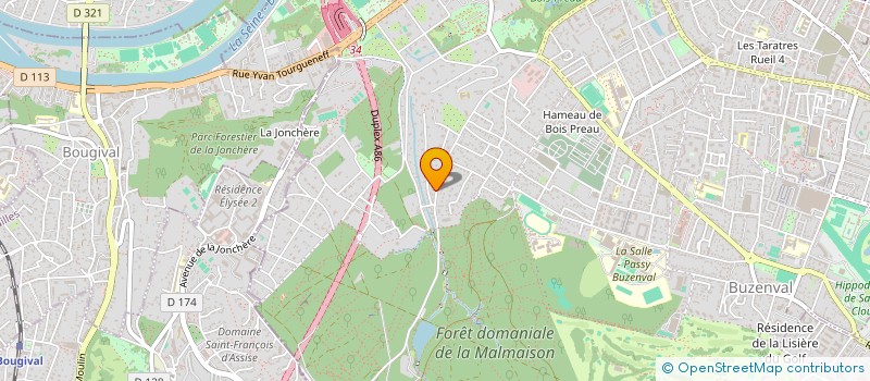 localisation de l'entreprise MONSIEUR BENJAMIN DUBARD à RUEIL-MALMAISON
