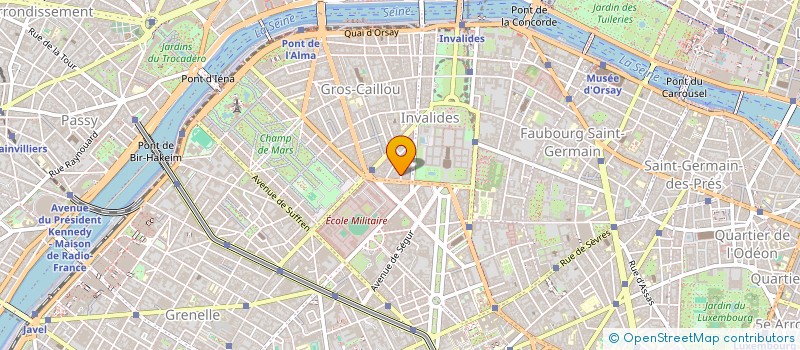 localisation de l'entreprise MONSIEUR BENJAMIN DUBOIS  PARIS