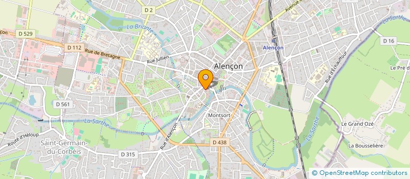 localisation de l'entreprise MONSIEUR BENJAMIN DUBOIS à ALENCON