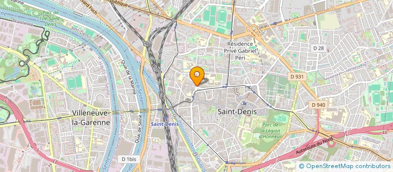 localisation de l'entreprise MONSIEUR BENJAMIN DUBOURDIEU  SAINT-DENIS