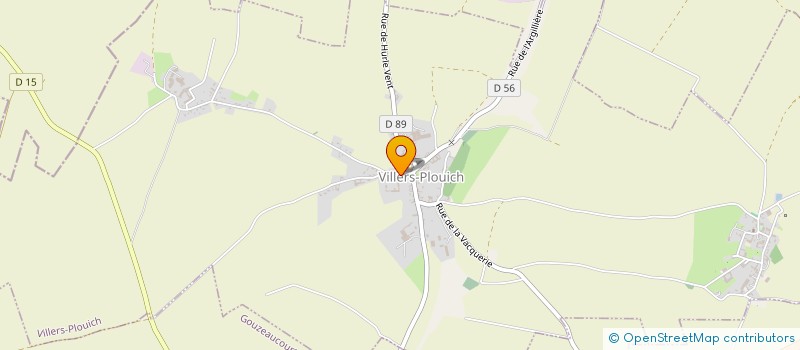 localisation de l'entreprise MONSIEUR BENJAMIN DUBREU  VILLERS-PLOUICH