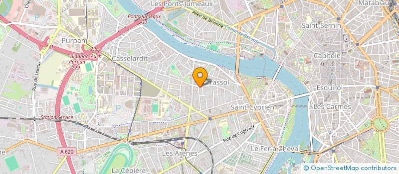 localisation de l'entreprise MONSIEUR BENJAMIN DUBREUIL à TOULOUSE