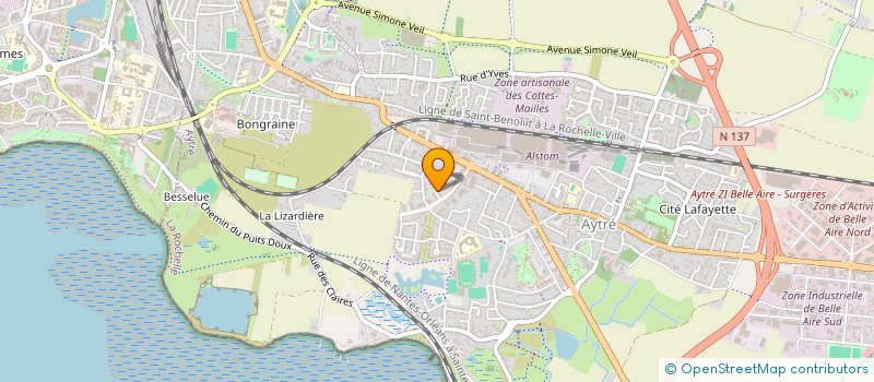 localisation de l'entreprise MONSIEUR BENJAMIN DUCEPT  AYTRE