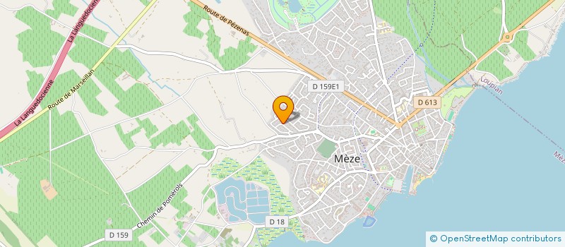 localisation de l'entreprise MONSIEUR BENJAMIN DUCLOS à MEZE