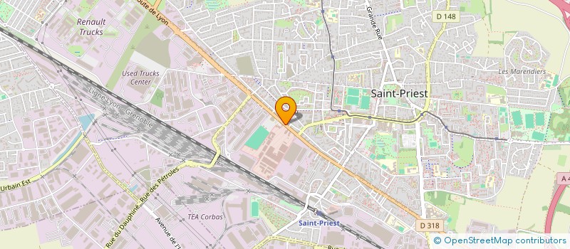 localisation de l'entreprise MONSIEUR BENJAMIN DUCROCQ  SAINT-PRIEST