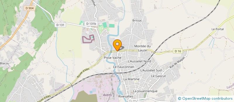 localisation de l'entreprise MONSIEUR BENJAMIN DUGOIS à ROUSSON