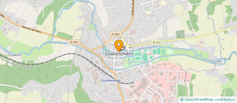 localisation de l'entreprise MONSIEUR BENJAMIN DUGUE à COULOMMIERS
