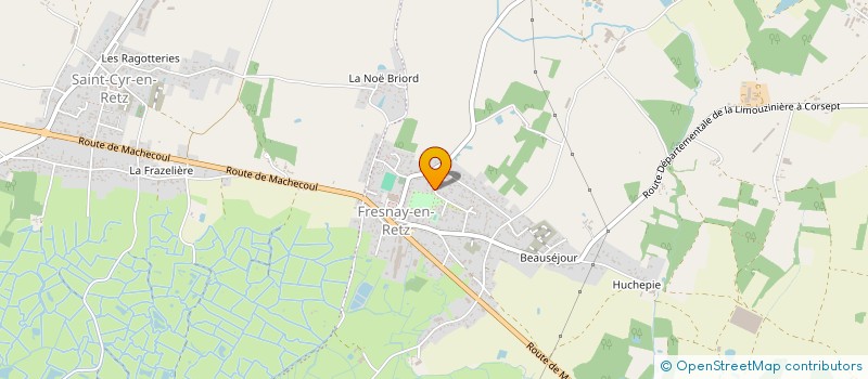 localisation de l'entreprise MONSIEUR BENJAMIN DUGUE  SAINT-CHRISTOPHE-DU-LIGNERON